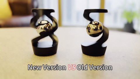 Amazon.com: Kinetic Optical Illusion Toys, Kinetic Desktop Fidget Spinner Toys, Cool Gadget Desk Toy Fidget Toys Gift for Various Holidays, Kinetic Spinner Ball Relieve Stress Anxiety for Kids and Adults (Black) : Toys & Games