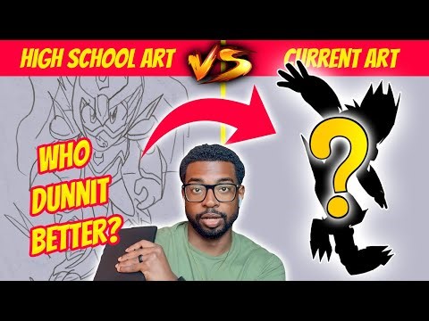 Creating My Own Mega Man Universe! | Dragon Claw Mega Man Timelapse Drawing (3/5)