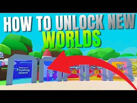How to UNLOCK Floating Island & more on Bubble Gum Simulator Infinity