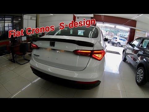 FIAT CRONOS 1.3 MANUAL S-DESIGN 2022(*Porta Malas Muito Atraente) .
