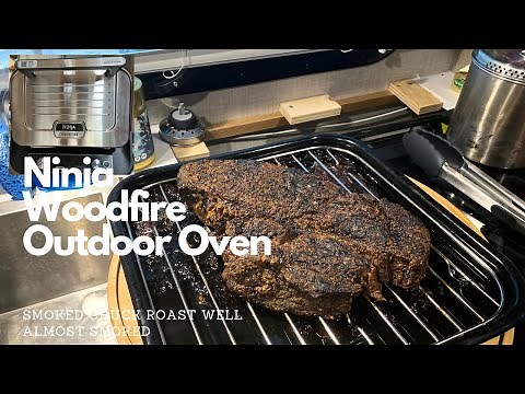 Smoked Chuck Roast in the Ninja Woodfire Outdoor Oven