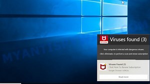 Google Found (3) Viruses Pop-Up Scam (Virus removal guide) - MyAntiSpyware