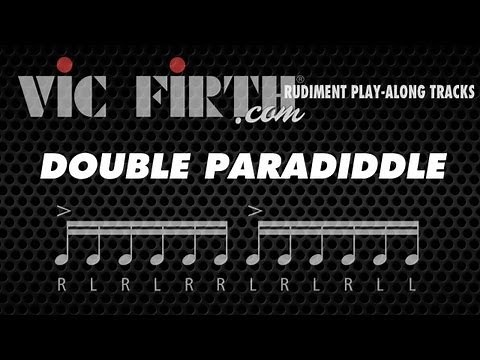 Double Paradiddle: Vic Firth Rudiment Playalong