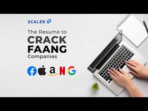 Resume to Crack FAANG Companies | Land Your Dream Job in a Top Tech Firm - Road to FAANG