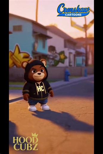 The Hood Cubz™ have officially arrived — and Compton Cub™ is leading the pack. 🐻🔥 Straight from the block, Compton Cub is the Head Cub of the Hood Cubz, setting the tone as these animated characters bring culture, community, and real neighborhood energy to the screen. This is Crenshaw Cartoons animating the hood the right way — bold characters, street stories, and West Coast roots. This is just the trailer. The Cubz are warming up.#CrenshawCartoons #C#ComptonCubHoodCubz