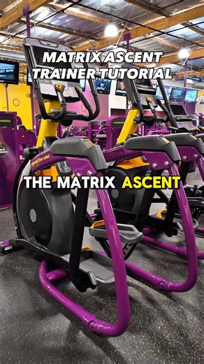 KevTheTrainer | MATRIX ASCENT TRAINER TUTORIAL 🏃🏻‍♂️ // Use this cardio machine at Planet Fitness to build your endurance and strengthen your legs and... | Instagram