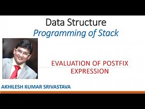 Evaluation of Postfix Expression: Algorithm and Programming in C