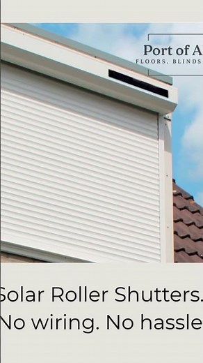 Solar Roller Shutters
