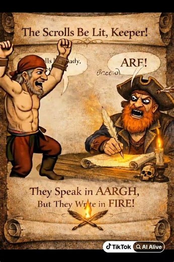 The scrolls be ready, Captain — and the cannon ARE