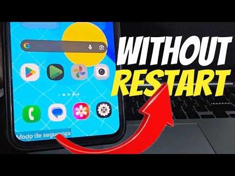 💯 How to remove safe mode on phone android without restarting (oppo, redmi, samsung, infinix)