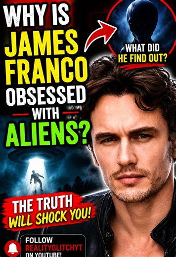 The Truth Behind James Franco’s Alien Obsession, What led James Franco down the rabbit hole of UFOs, extraterrestrials, and the unexplained? In this episode of RealityGlitchYT, we examine the claims, interviews, and stories surrounding James Franco’s reported interest in alien phenomena and why so many people believe Hollywood has long been connected to the UFO conversation. We’ll separate documented facts from speculation and explore why this mystery continues to fascinate millions. 👽 What do