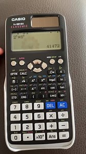 666K views · 35K reactions | Uso de la calculadora científica. Parte 1. -Operaciones básicas -Encendido -Tecla DEL -Potencias -Conversión de decimales a fracciones | Profe Jesús Grajeda Rosas | Facebook