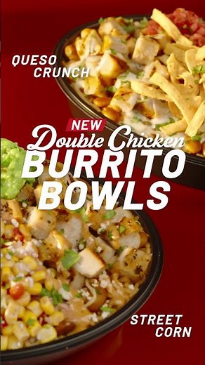 The all-new Double Chicken Burrito Bowls #elpolloloco
