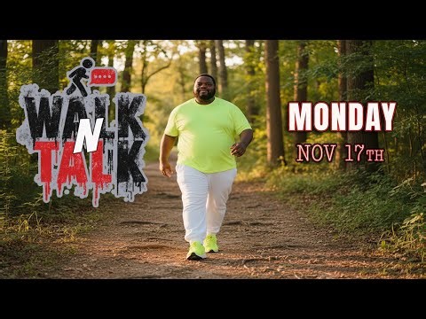 🔒 Stay Locked In, Even When It’s Loud | Walk n Talk | Monday, Nov 17