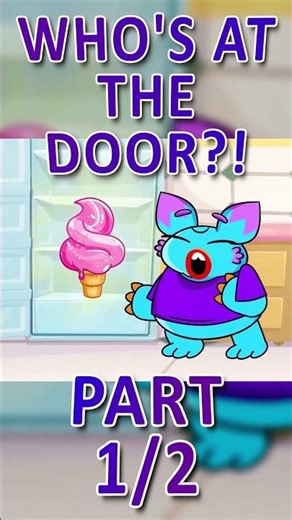 Who's at the door?! 🚪🫨 PART 1 😄 Funny educational cartoon #forkids #preschool #learning