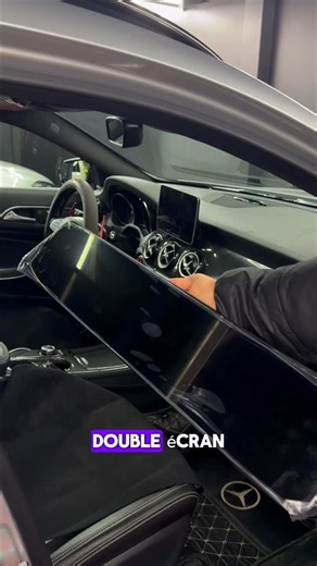 NS Auto on Instagram: "Installation LED d’ambiance + double écran sur une Mercedes GLA 2017 ✨�📩 N’hésitez pas à nous contacter en message privé pour prendre rendez-vous. #voiture #mercedes #custom #reels #led"