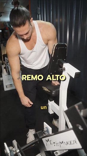 REMO ALTO en máquina