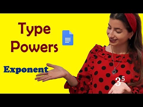 Type Exponents Like a PRO in Google Docs in under 5 Minutes