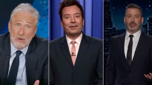 Kimmel, Colbert, Jon Stewart Address Alex Pretti's Murder, Fallon Says Nothing