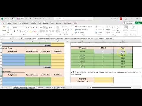 MATH - 144 Major Assignment 3 Project Budget.