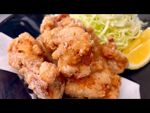 2度揚げでカリッとサクッとジューシー竜田揚げの作り方・レシピ｜揚げ物の料理｜Fried Chicken (Japanese style Tatsuta-age)