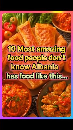 10 Traditional Foods of Albania That Will Surprise You. #albania #food #travelalbania #facts #cook