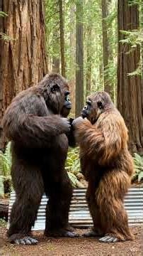 Calypso Dancing Bigfoot .#bigfootadventures#calypsomusic#shadow#dancemoves #youtubeshorts #trending