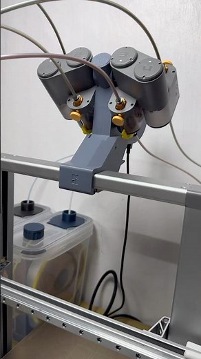 Quick video on how I use the modded AMS Lite (AMS Mini) #3dprinting