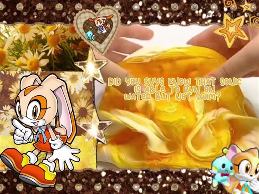 #CREAMTHERABBIT - good morning everyone! I hope you guys enjoy these little sonic facts I found - #foryoupage #trending #viral #fyp