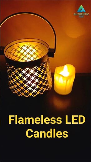 Flameless LED Candles | LED Candles #ytshorts #reels #diwali