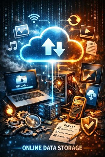 Online data storage #computereducation #computer