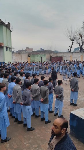 Morning Assembly: Uniting Students for a Bright Day