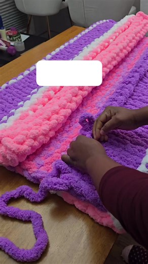 How to Finish Your Chunky Knit Blankets