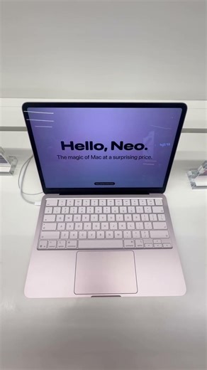 MacBook Neo Blush #macbook #macbookneo #blush #laptop #Mac
