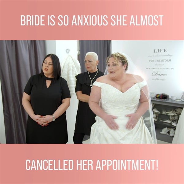 8.5K views · 245 reactions | This plus-size bride needs a lot of help to stop fixating on her stomach, so she can finally realise how gorgeous she looks in a wedding dress. #CurvyBridesBoutique Watch full episodes on discovery+: https://bit.ly/3HfHr6e | Love Weddings | Facebook