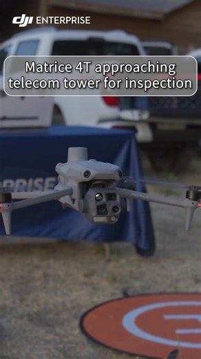 60K views · 576 reactions | Telco Tower Drone Inspection from 10 Meters Away  DJI Matrice 4T delivers stable flight and crystal-clear visuals, revealing cracks and bolts from 10 meters away. #djienterprise #djimatrice4t #droneinspection #telecominspection | DJI Enterprise | Facebook