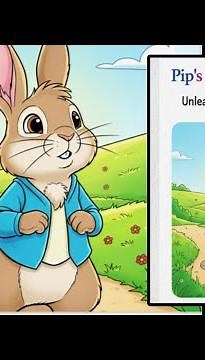 Pip's Colorful Quest: A Kids' Story & Coloring Book!