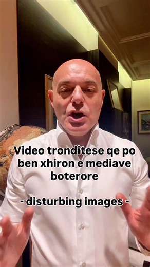 Blendi Fevziu on Instagram: "Video tronditese qe po ben xhiron e mediave boterore - disturbing images - #blendifevziu"