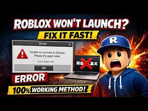 How to Fix Roblox Not Launching (Roblox Won’t Open) | Windows 11/10 + Mac
