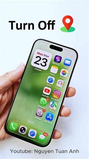 How to turn off location on iphone