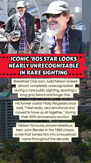 😲 Judd Nelson Looks Unrecognizable Now 🏍️