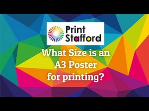 A3 Poster Size