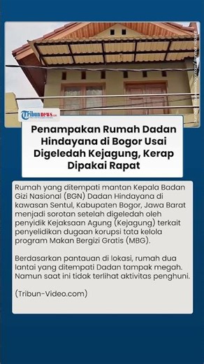 Kejagung Geledah Rumah Dadan Hindayana di Bogor, Lokasi Disebut Sering Digunakan untuk Rapat