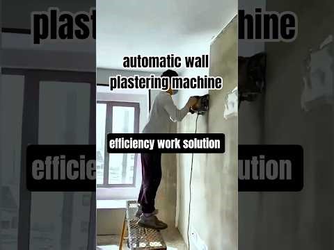 Epic Automatic Wall Plastering Tool - Tools and machine project