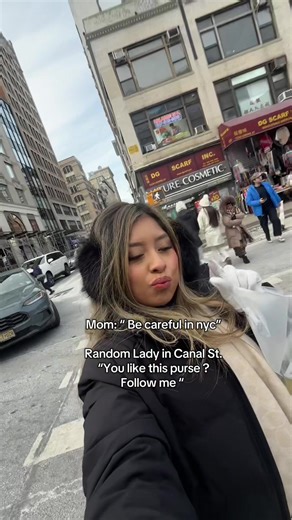 And I’m immediately following 😂😂💀 #fypシ #canalstreetnyc #canalstreet #nyctiktok #pursetok