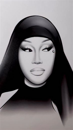 Sofya Miroshnikova on Instagram: "“Everything is MASHALLAH” Habibi @iamcardib 🥰💋 FACECHART #viral #cardib look✨ @makeupbythynna 🥰✨👌🏻 #facechartsonyamiro #sonyamiro"