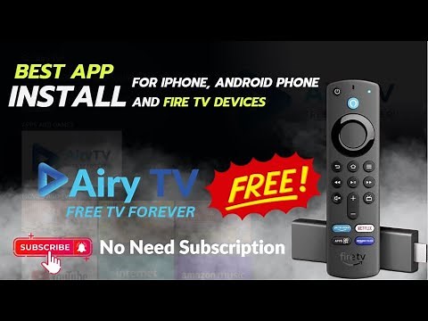 Install Airy TV Best app for Iphone, Android Phone & Firestick Totally free No subscription needed
