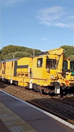 A Stoneblower passing Tiverton