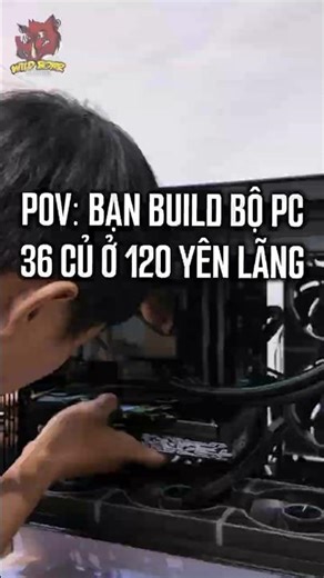POV: You build a 36-core PC at 120 Yen Lang! #120yenlang