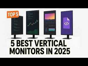 5 Best Vertical Monitors in 2025 – Elevate Your Coding, Gaming & Productivity Setup!